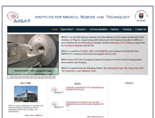 Tablet Screenshot of imsat.org